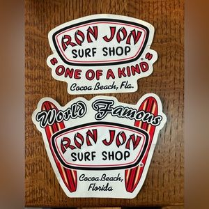 Vintage Ron Jon Cocoa Beach, Florida stickers